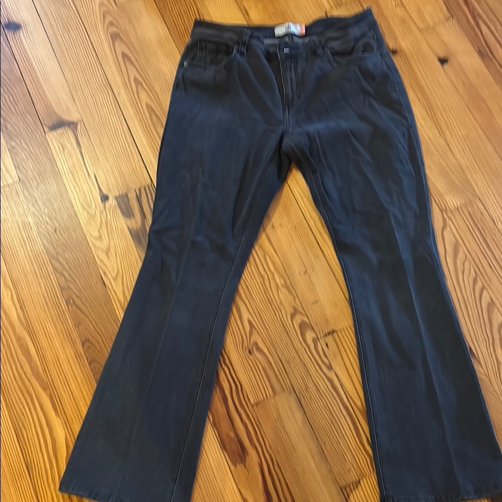 Cabi dark gray boot cut jeanss